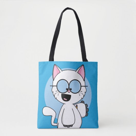 Pythagoras de Cat-Tas Tote Bag (Voorkant)
