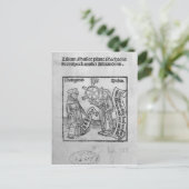 Pythagoras en Muziek Briefkaart (Staand voorkant)
