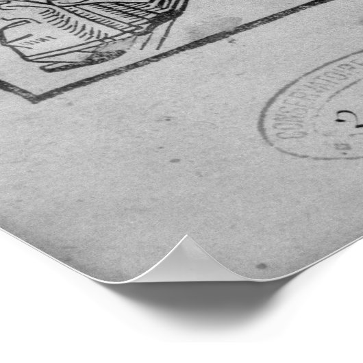 Pythagoras en Muziek Poster (Hoek)