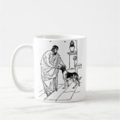 Pythagoras met Dog Koffiemok (Links)