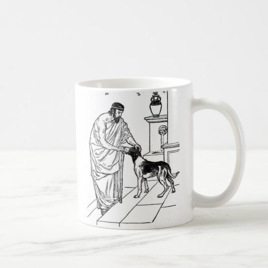 Pythagoras met Dog Koffiemok (Rechts)