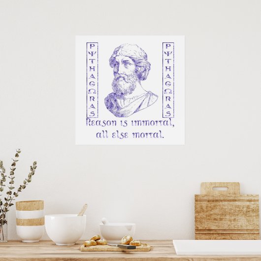 Pythagoras Poster (Keuken)