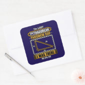Pythagoras Stelling Dag Stickers (Envelop)