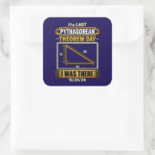 Pythagoras Stelling Dag Stickers (Tas)