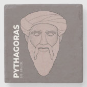 Pythagoras Stenen Onderzetter (Voorkant)