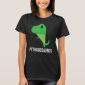 Pythagoras Wiskunde Theorem Rex T-shirt (Voorkant)