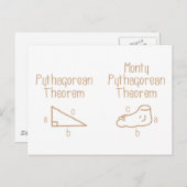 Pythagoreaans Briefkaart (Voorkant / Achterkant)