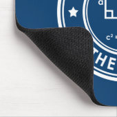 Pythagorean Theorem Blue Muismat (Hoek)