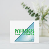 Pythagorean Theorem Briefkaart (Staand voorkant)