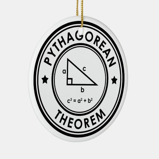 Pythagorean Theorem-keramisch Ornament (Rechts)
