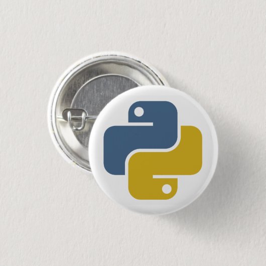 Python Badge Ronde Button 3,2 Cm (Voorkant /achterkant)