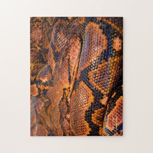 Python Boa Snake Legpuzzel (Verticaal)