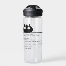 Python Code-Je moeder was een hamster Waterfles