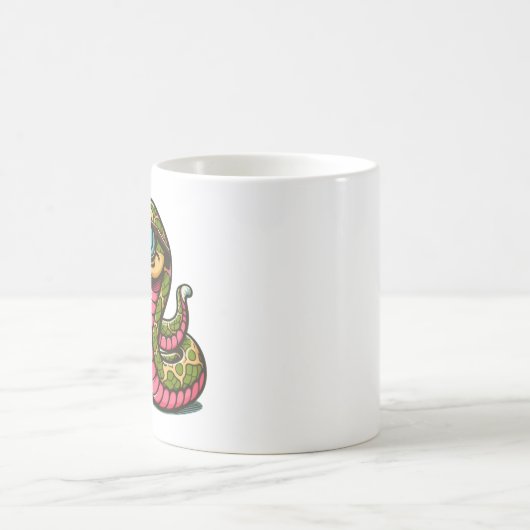 Python drink koffie koffiemok (Center)