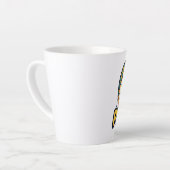 Python en een beetje python latte mok (Linkerhoek)