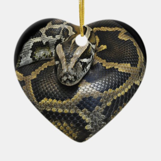 "Python"-geschenken en -producten Keramisch Ornament (Voorkant)