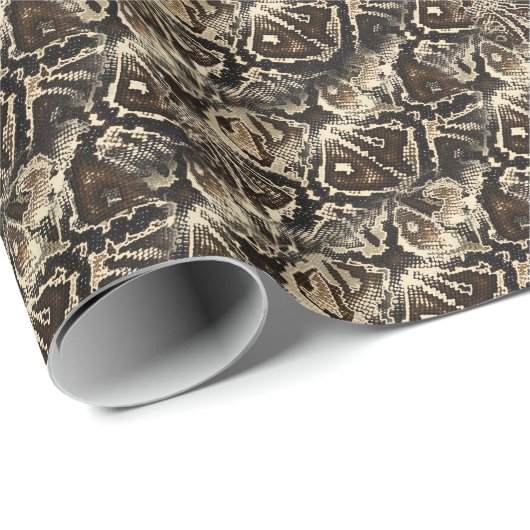 Python Huid Cadeaupapier (Rol Hoek)