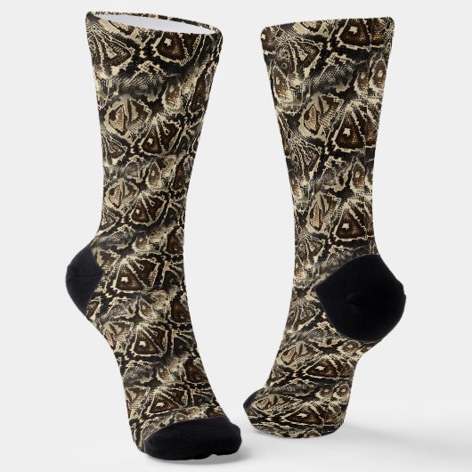 Python Huid Sokken (Gebogen)