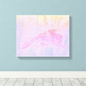 Python in Mist Canvas Print (Insitu (Houten vloer))
