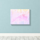Python in Mist Canvas Print (Insitu (Houten vloer))