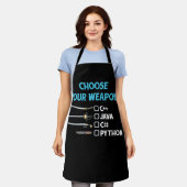 Python Kies je wapen Grappige Computer Science P Schort (Gedragen)