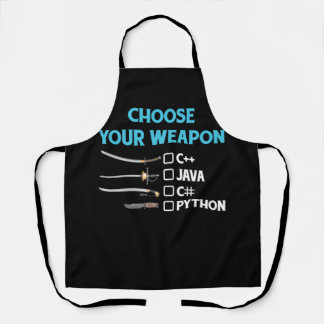 Python Kies je wapen Grappige Computer Science P Schort