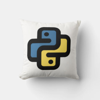 Python-logo Kussen