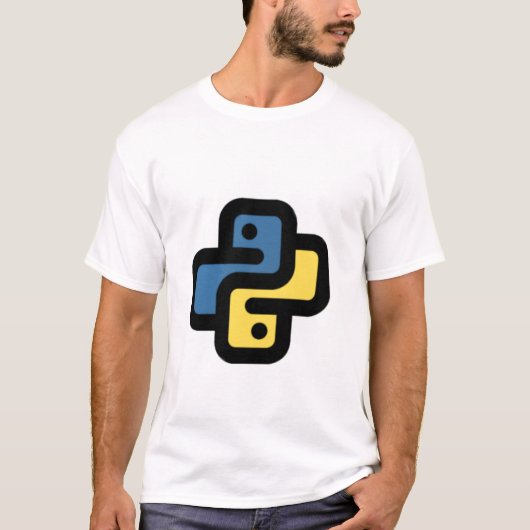 Python-logo T-shirt (Voorkant)