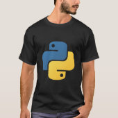 Python-logo T-shirt (Voorkant)