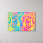 PYTHON - modern decoratief fractal - Canvas Afdruk (Voorkant)