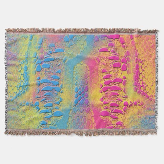 PYTHON - modern decoratief fractal - Deken (Voorkant)