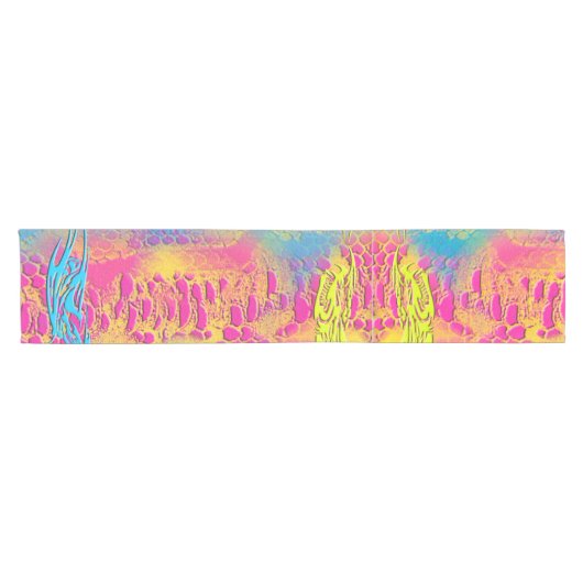 PYTHON - modern decoratief fractal - Korte Tafelloper (Horizontaal)
