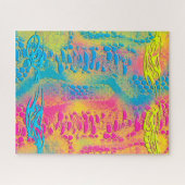 PYTHON - modern decoratief fractal - Legpuzzel (Horizontaal)