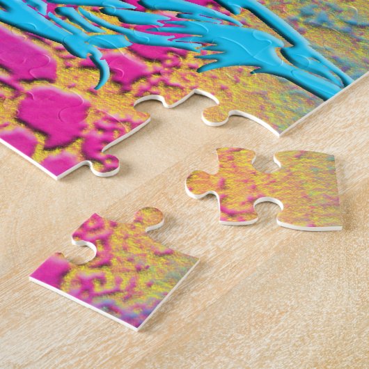 PYTHON - modern decoratief fractal - Legpuzzel (Zijkant)