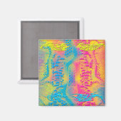 PYTHON - modern decoratief fractal - Magneet (Voorkant / Achterkant)