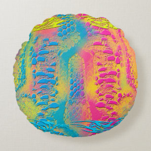 PYTHON - modern decoratief fractal - Rond Kussen