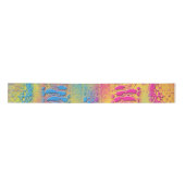 PYTHON - modern decoratief fractal - Satijnen Lint (Voorkant)