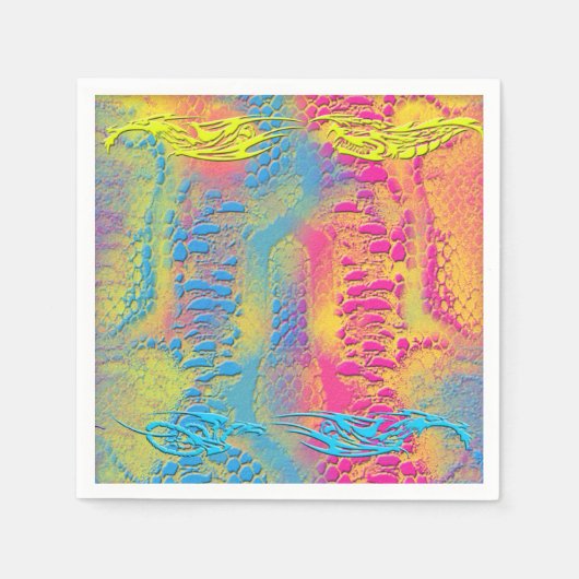 PYTHON - modern decoratief fractal - Servet (Voorkant)