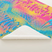 PYTHON - modern decoratief fractal - Sherpa Deken (3/4)