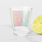 PYTHON - modern decoratief fractal - Shot Glas (Achterkant)