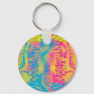 PYTHON - modern decoratief fractal - Sleutelhanger