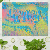 PYTHON - modern decoratief fractal - Theedoek (Gevouwen)