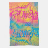 PYTHON - modern decoratief fractal - Theedoek (Verticaal)