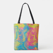 PYTHON - modern decoratief fractal - Tote Bag (Achterkant)
