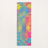 PYTHON - modern decoratief fractal - Yogamat (Achterkant)