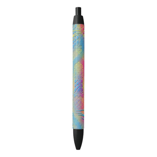 PYTHON - modern decoratief fractal - Zwarte Inkt Pen (Voorkant Verticaal)