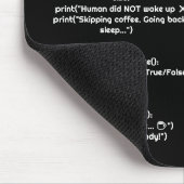 Python morning_routine() Muismat – C cadeau voor p (Hoek)