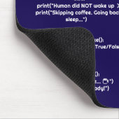 Python morning_routine() Muismat – Codaar Geschenk (Hoek)