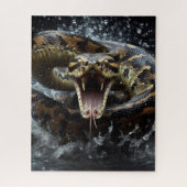 Python opvallend legpuzzel (Verticaal)