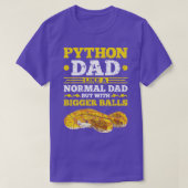 Python Pap Snake Lover T-shirt (Design voorkant)